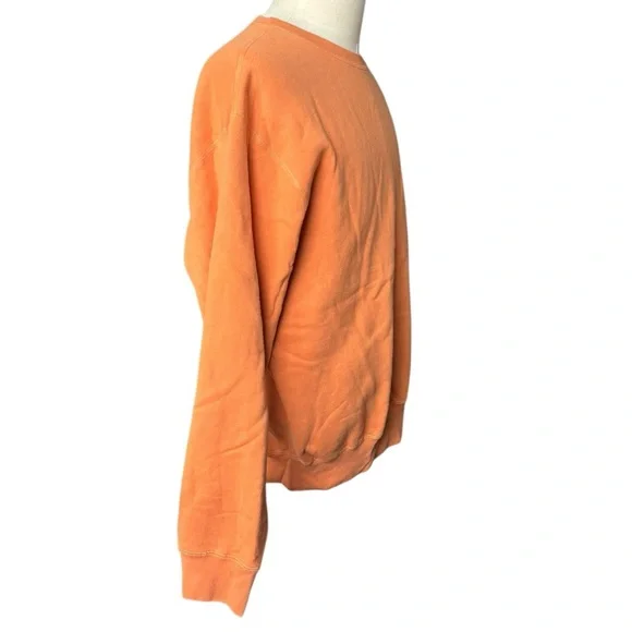 Polo Ralph Lauren Vintage 90’s orange crewneck cotton blend sweatshirtL